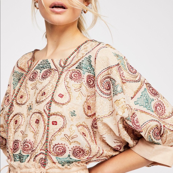 NWT Free People Mesa Midi Dress - Picture 5 of 8